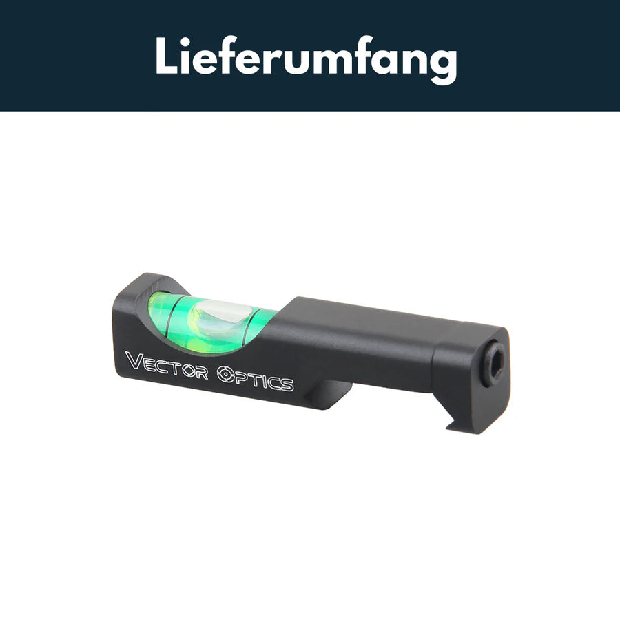 Libelle Wasserwaage Vectoroptics CACD-20 zur Montage an 21mm Picatinny & Weaver