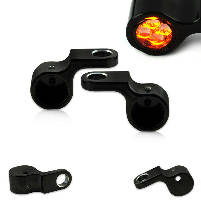 2 x Einbaugehäuse CNC für Blinker und Blinkerkombinationen ZERO horizontale Mont