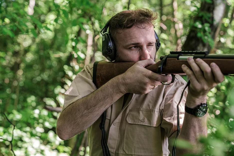 Sordin elektronischer Gehörschutz SUPREME PRO X LED SCHWARZ Lederband Gelkissen