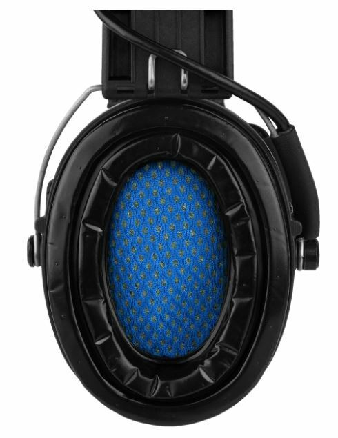 Sordin elektronischer Gehörschutz SUPREME PRO X LED SCHWARZ Lederband Gelkissen