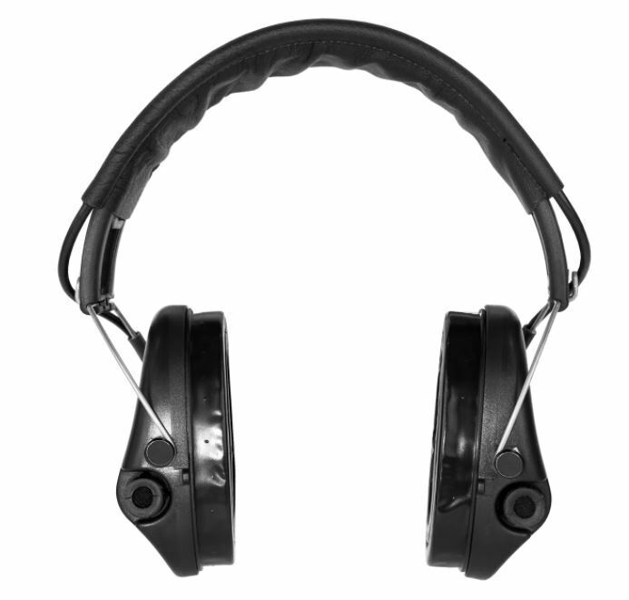 Sordin elektronischer Gehörschutz SUPREME PRO X LED SCHWARZ Lederband Gelkissen