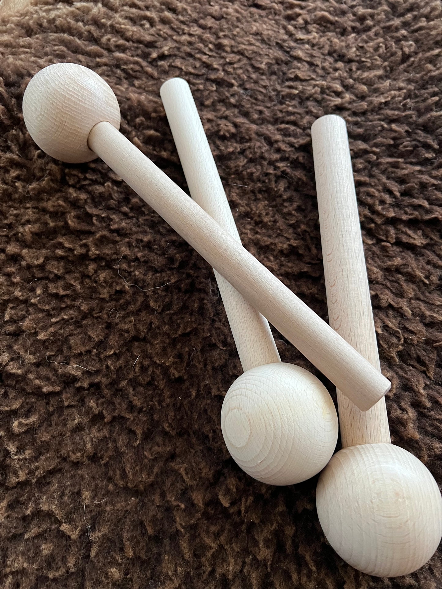 Ladestock "Kugelkopf" Buche für Handböller und Schaftböller