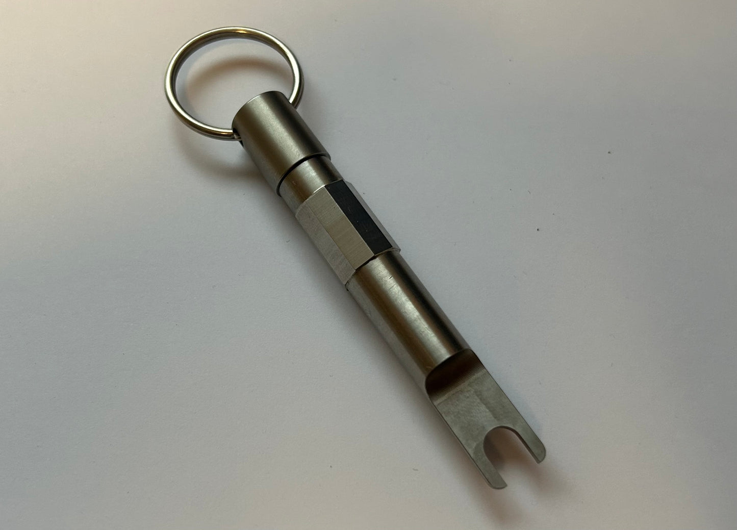Pistonreiniger 2-teilig mit Befestigungsring (Schlüsselanhänger)