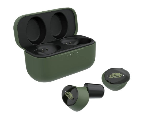 ISOtunes In-Ears Gehörschutz Ohrsstöpsel aktiv mit Bluetooth, optimal für Jäger, Sportschützen, Böllerschützen