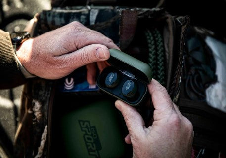 ISOtunes In-Ears Gehörschutz Ohrsstöpsel aktiv mit Bluetooth, optimal für Jäger, Sportschützen, Böllerschützen