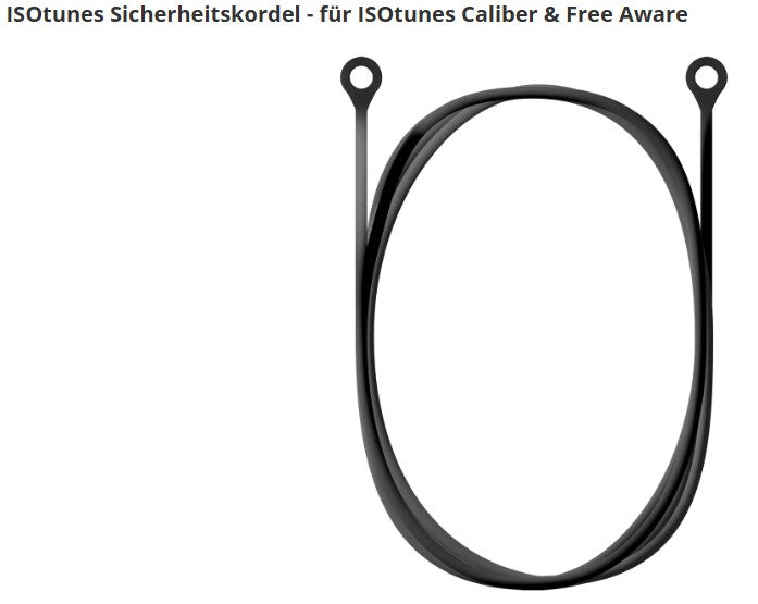 ISOtunes Sicherheitskordel - für ISOtunes Caliber & Free Aware