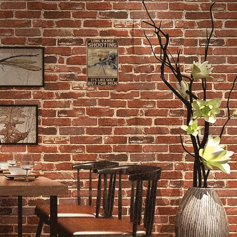 Blechschild LONG RANGE SHOOTING 30 x 20 cm