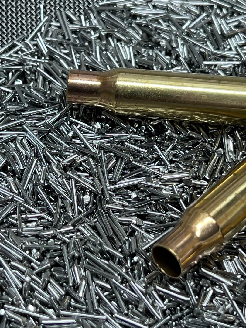 Hülsenreinigung - Edelstahlstifte für Tumbler, Polierstifte 1 kg in verschiedenen Durchmessern