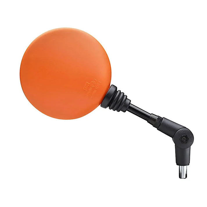 FAR 0257AMotorrad-Rückspiegel Lenkerspiegel orange klappbar, z.B. f. KTM u.a.