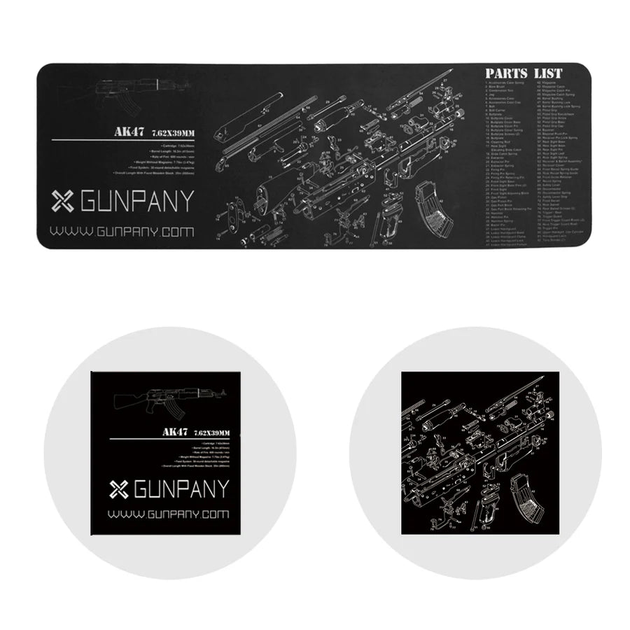 Reinigungsmatte Pad AK47 GUNPANY