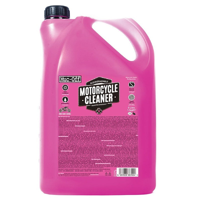 Muc-Off Nano Tech Motorrad-Reiniger 5 Liter