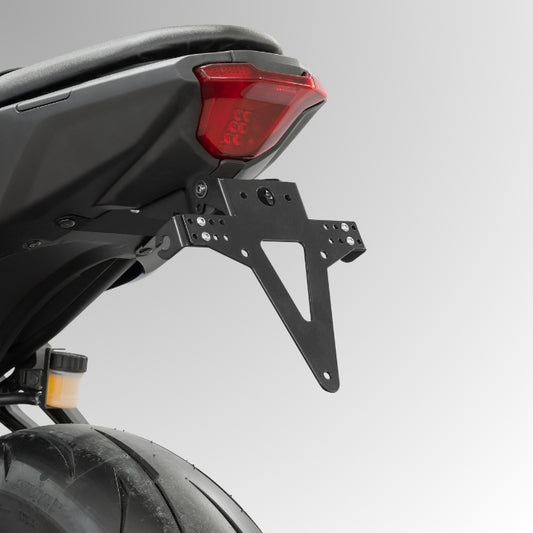 ZIEGER Kennzeichenhalter YAMAHA YAMAHA MT-07 | 25- | verstellbar | schwarz | inkl. Reflektorhalter