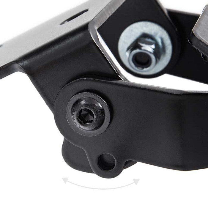 ZIEGER Kennzeichenhalter YAMAHA YAMAHA MT-07 | 25- | verstellbar | schwarz | inkl. Reflektorhalter
