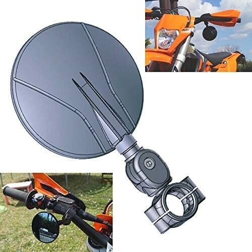 2x (1 Paar)Enduro Spiegel FAR Flexi 7699 f. 22-24mm Lenker verstellbar E-geprüft