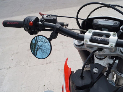 2x (1 Paar)Enduro Spiegel FAR Flexi 7699 f. 22-24mm Lenker verstellbar E-geprüft