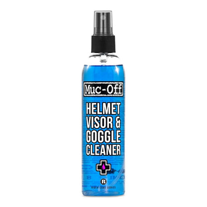 MUC-OFF Helm & Visier Reiniger, Brillenreiniger - 250ml - Sprühflasche