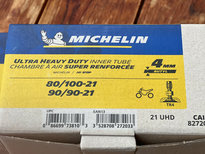 MICHELIN Schlauch OFFROAD (21 UHD Ventil TR4) 80/100-21 , 90/90-21 Stärke 4mm