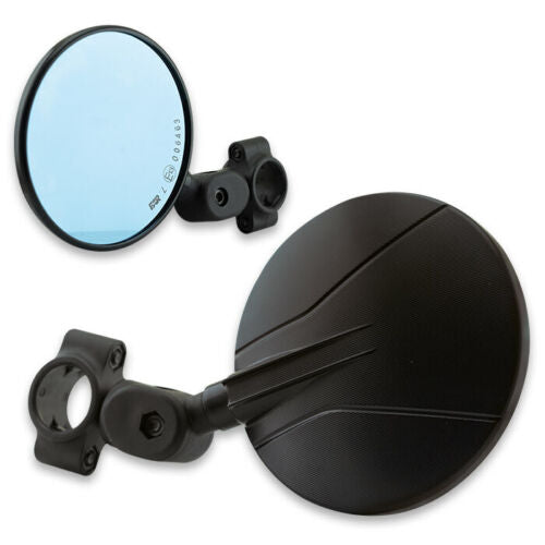 Spiegel Paar FAR Flexi schwarz E-geprüft verstellbar für 22-24 mm Enduro Lenker