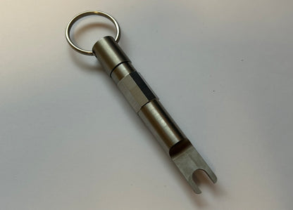 Pistonreiniger 2-teilig mit Befestigungsring (Schlüsselanhänger)