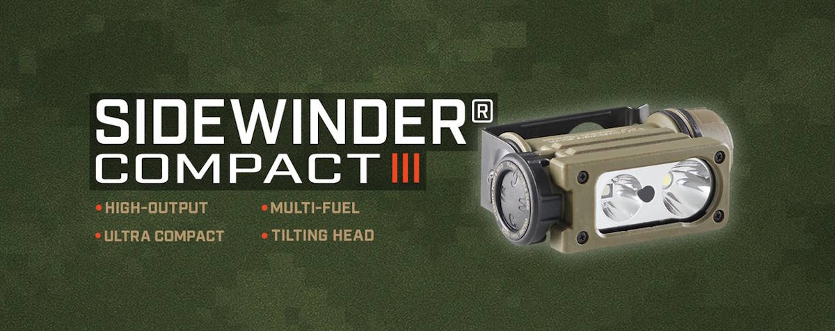 Streamlight Sidewinder Compact III NEU - Lampe f. takt. Helme und Westen - NEU